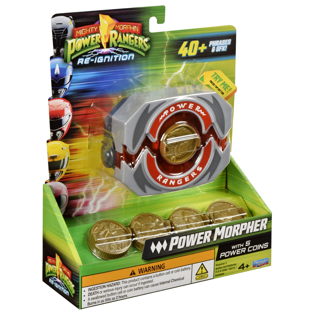 Power Rangers Mighty Morphin Power Morpher - Electronic Toy with