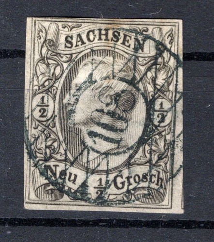 Sachsen Registration Number 108 WILSDRUF In 8 Perfect Condition (DA6642)