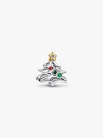 Pandora Charm AnhäNger Bead 925 Sterlingsilber Bicolor Weihnachtsbaum 764248C01