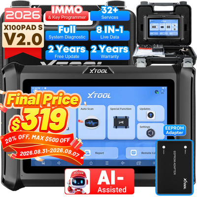 XTOOL X100 PAD S V2.0 IMMO Key Programming Full System Scanner Diagnostic Tool