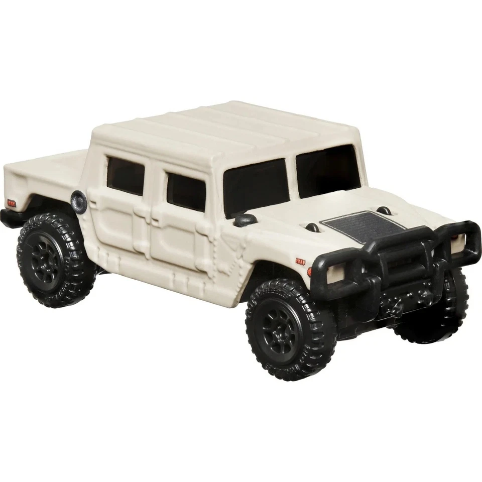 FAST FURIOUS Modello Auto HUMMER H1 Scala 1:64 7cm Hot Wheels HRW45 Diecast - Immagine 2 di 3