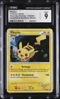 CGC 9 MINT Pikachu 2010 Black Star Promos HGSS03 Holo Pokemon Card