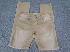 Pilcro  The Letterpress Womens pants 26 Brown slim corduroy