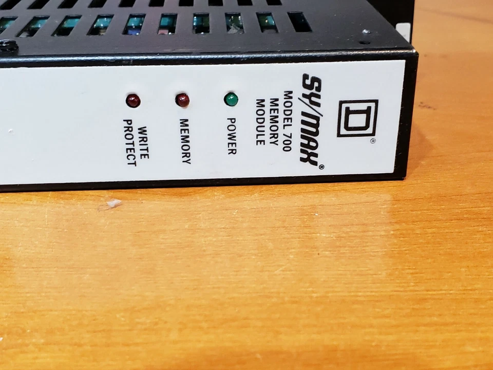 Módulo de memoria Square-D Sy/Max SMM720-R serie 700 Rev 6,00 clase 8020 Foto 3 de 4