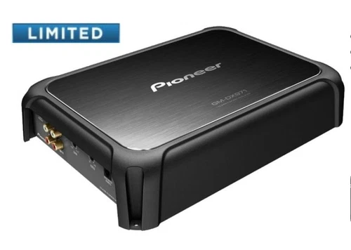 Pioneer GM-DX971 Class D Mono Amplifier with Wired Bass Boost 2400 Watts Max 