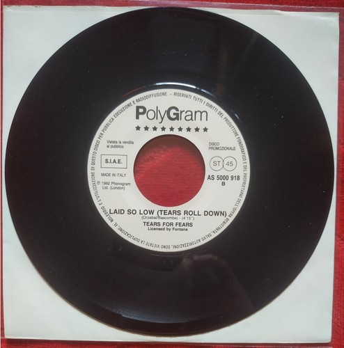 DIRE STRAITS / TEARS FOR FEARS - ON EVERY STREET - 7" 1992 (C/V -/VG++) Jukebox - Foto 2 di 2