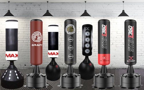 Free Standing Boxing Punching Bag Stand Kick Heavy MMA Martial Art Training - Picture 3 of 178