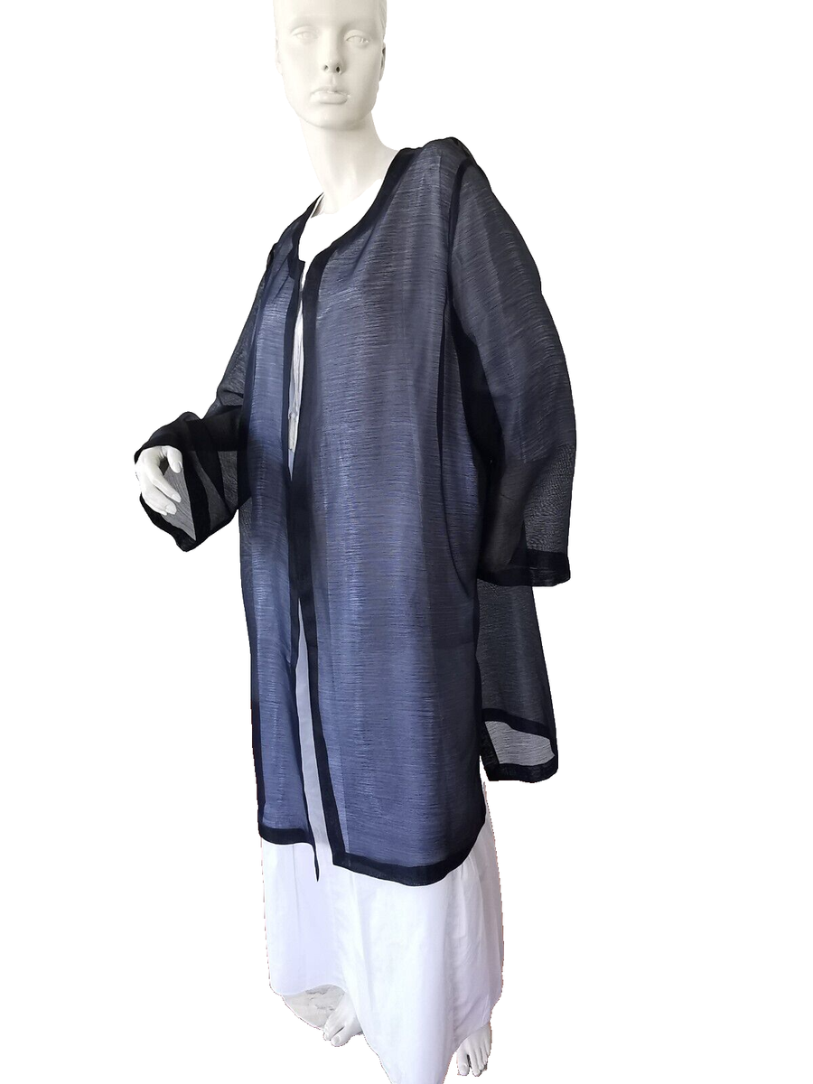 MARINA RINALDI ✨ Organza Duster Coat Plus size 25-Usa W16_ It54_