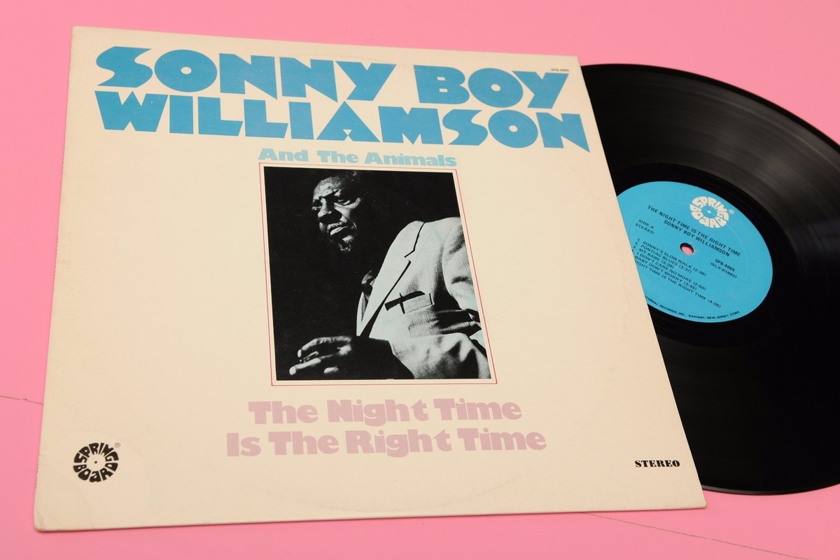 レコード　THE ANIMALS &SONNY BOY WILLIAMSON The Animals With Sonny Boy Williamson – The Animals With