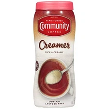 Lactose Free Powdered Coffee Creamer 11 Ounce Canister Pack of 6
