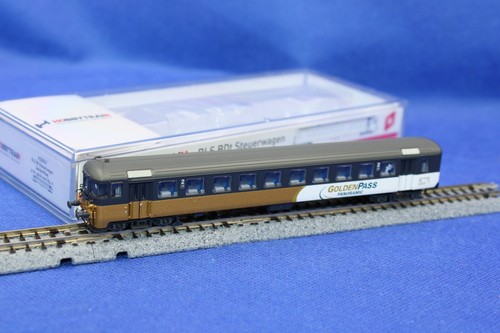 Hobbytrain 23947 BLS Bt Steuerwagen GoldenPass mit Lichtwechsel rot/weiß/Neu/OVP | Zustand: Neu