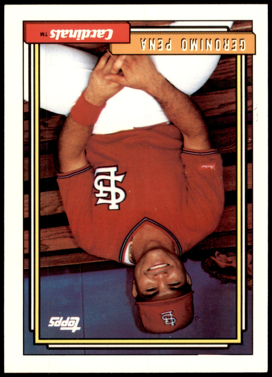 Geronimo Pena #166 1992 Topps