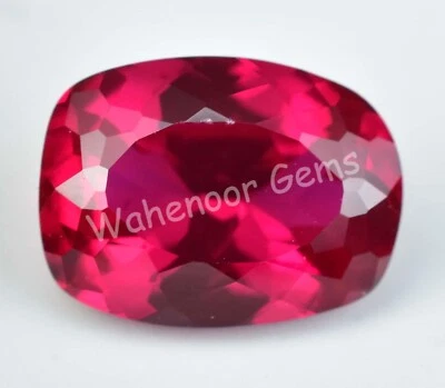 5.75 CT Natürlich Blutrot Rubin Kissen Zertifiziert Mosambik Umwerfend Edelstein - Bild 1 von 4