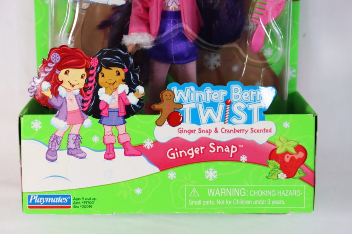 2007 Winter Berry Twist GINGER SNAP Strawberry Shortcake Doll Rare