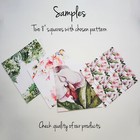 Tropical Palms colorful pattern Non-Woven wallpaper Traditional watercolor Mural