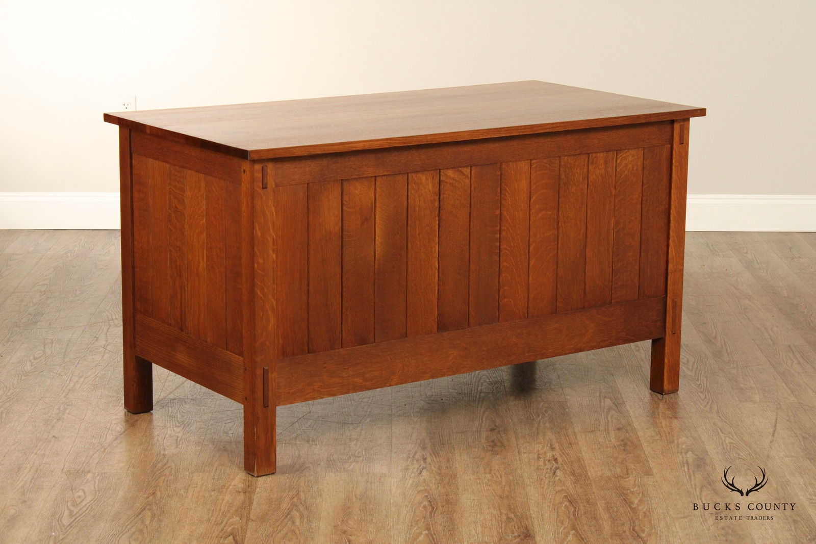 Stickley Mission Collection Oak Kneehole Executive Desk eBay