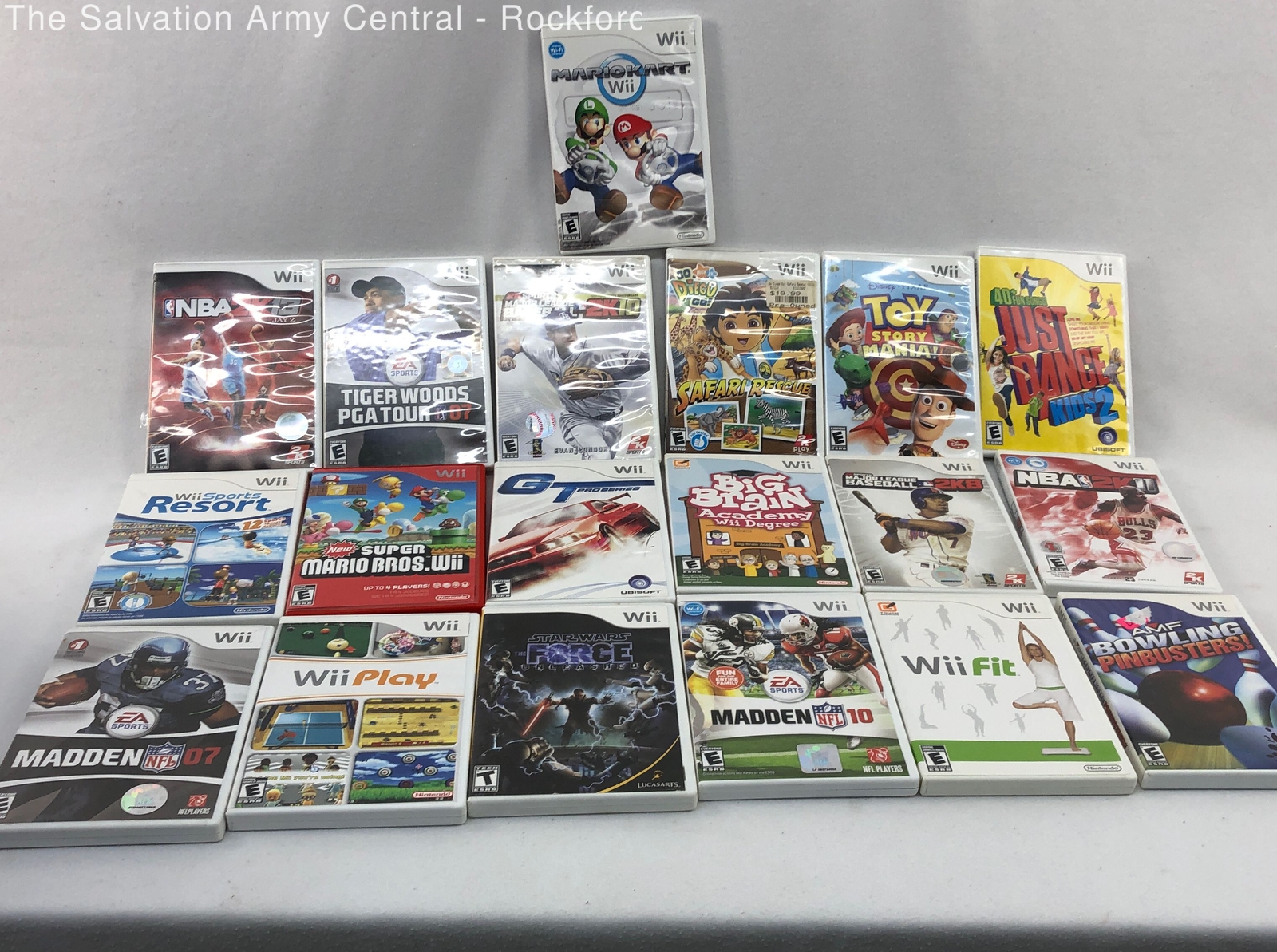 LOT OF 19 Nintendo WII games eBay