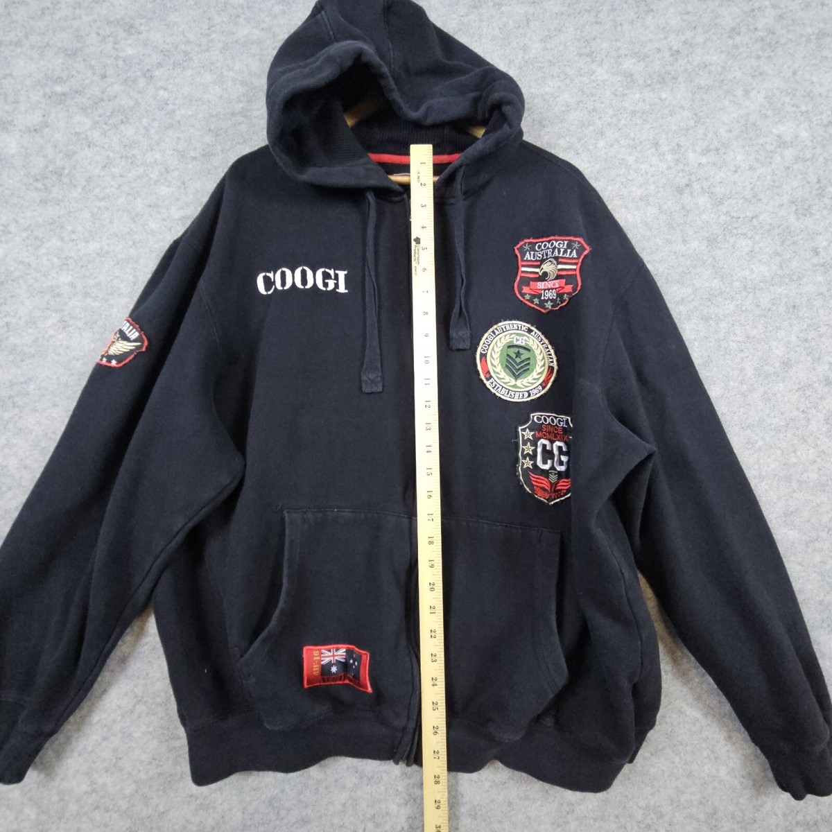 COOGI AUSTRALIA スカジャン Vintage Coogi Australian track jacket. Size L. In | Depop