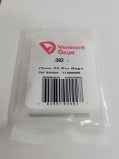 Vermont Gage - 111209200 - .092" Minus - Class ZZ Pin Gage