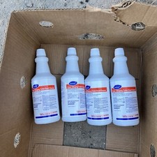 4 Diversey Crew Toilet Bowl Cleaner 32 oz. Ea. BB 2/23 Bottle Floral Scent New