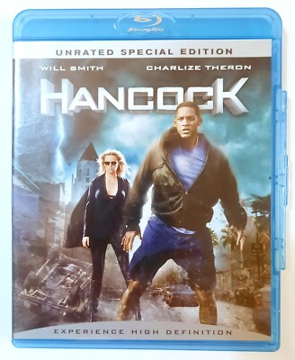 Hancock - Unrated Special Edition [2008, Blu-ray] As Is