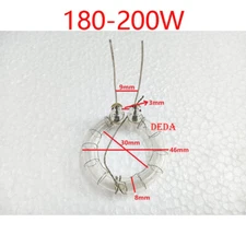 NEW 180W 200W Ring Flash Tube Xenon Lamp Flashtube Photo Studio Speedlight Light