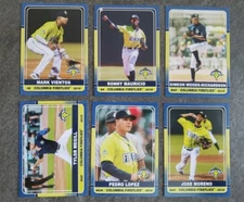 2019 Columbia Fireflies SINGLE CARDS from Team Card Set - CHOOSE YOUR PLAYER