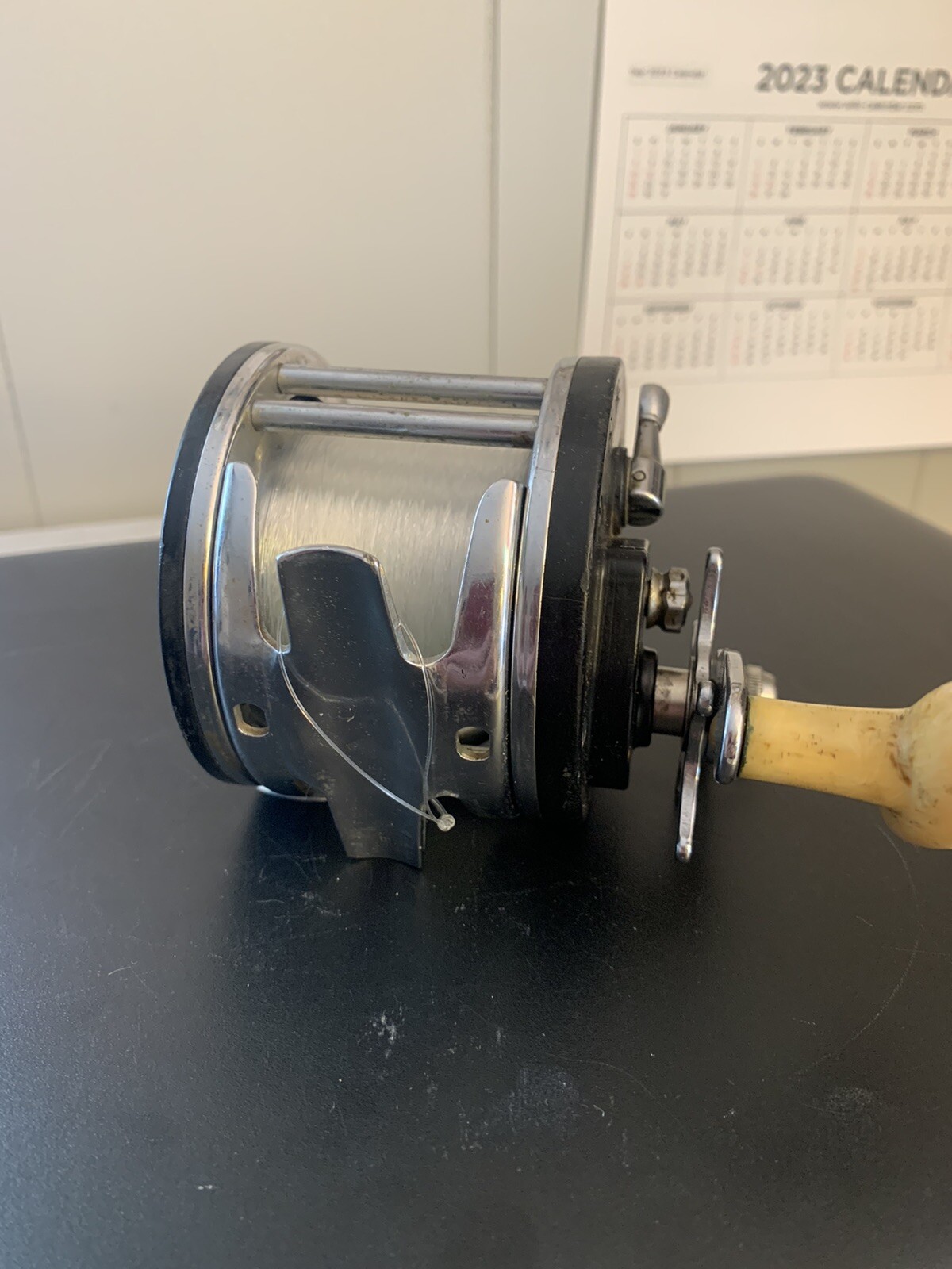 Ocean City 112, Vintage Saltwater Fishing Reel, Right Hand Retreive