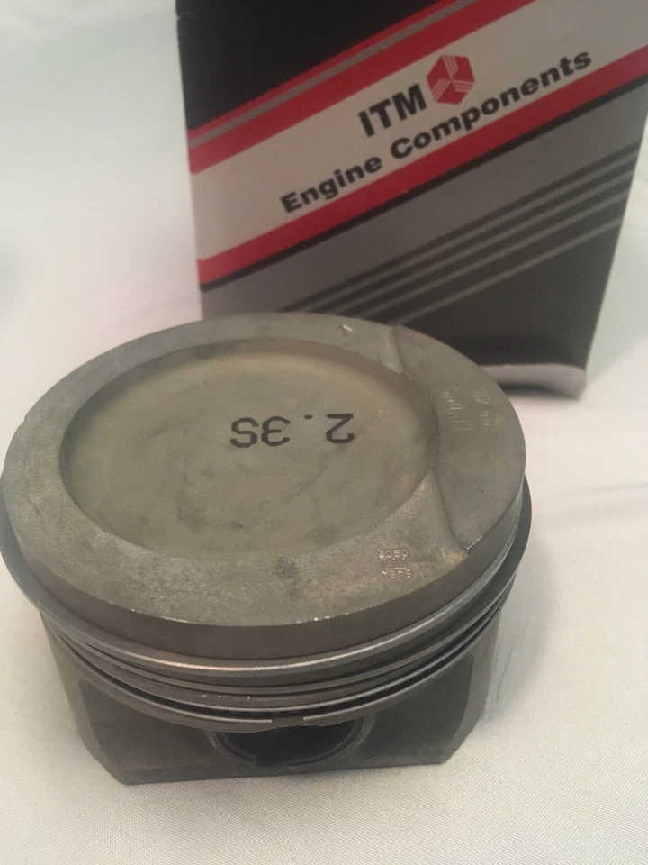 Engine (1) Piston With Rings ITM RY6407-STD Fits Audi 1987-1991 2.3L SOHC Gas - Image 2 of 4
