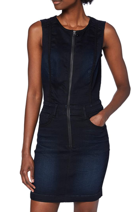G-STAR RAW Women's Lynn Type 30 Slim Denim Dress, Worn in