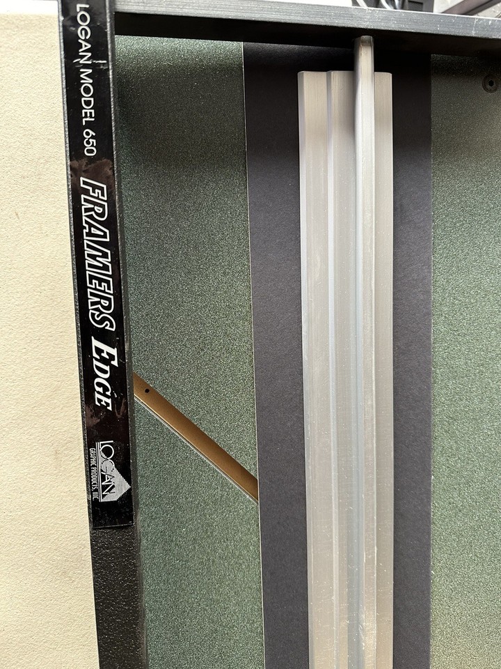 Logan Model 650 Framers Edge Mat Cutter Mat Guide Is Missing eBay