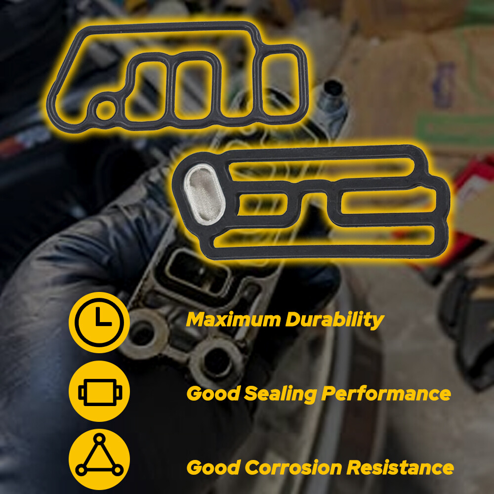 2pcs Cylinder Head Solenoid VTEC Gasket For Honda 15815R70A01 15845R70A01