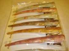 6 Pc Hair Accessory - Multi Tone Alligator Hair Clip NICE