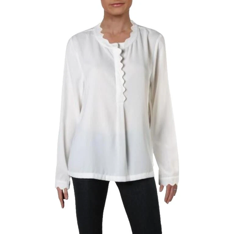 Blusas blancas para mujer