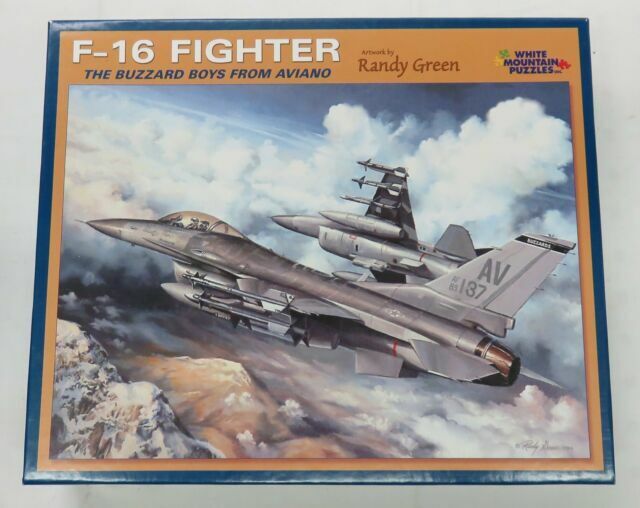 The Buzzard Boys From Aviano F-16 Fighter 1000 PC Jigsaw Puzzle for sale online
