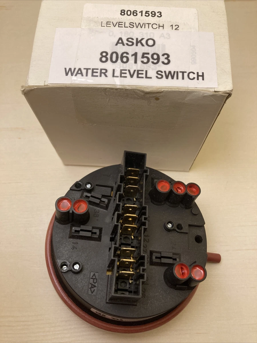 REAL** ASKO WASHING Machine Water Level Switch NEW Part