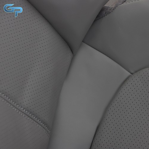 Front Left Right Seat Cover Gray For Ford F250 F350 F450 F550 Lariat 2011-2016 - Picture 10 of 13