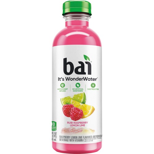 Bai Frambuesa Limón Lima Hidratación Bebidas Paquete 12 Electrolitos Antioxidantes - Imagen 9 de 13