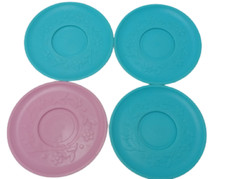 Play Food Authentic Vintage Fisher Price Plates Floral Design