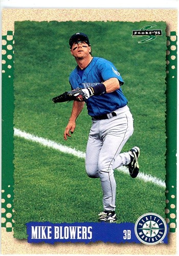 1995 Score Mike Blowers #531 card