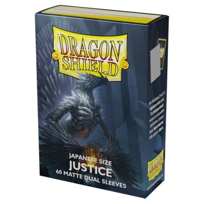 Dragon Shield Sleeves Dual Japanese Matte Justice Dragon Shield Sleeves Dual Japanese Matte Justice