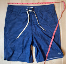 Wave Zone blue swim trunks lined shorts size 36 Men s