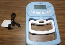 ILELEKY Electronic Hand Dynamometer Max 396 Lbs Blue