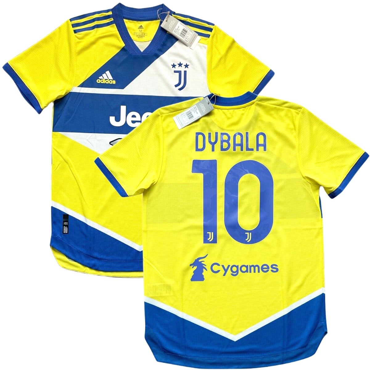2021/22 Juventus Authentic Third Jersey #10 Dybala Medium