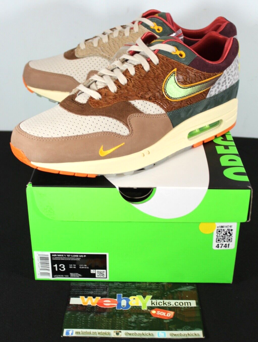 Nike Air Max 1 '87 Luxe 'University of Oregon' PE Limited Nike Air Max 1 '87 Luxe 'University of Oregon' PE Limited
