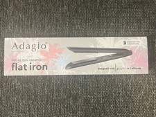 Adagio Not So Mini Ceramic Flat Iron Brand New In Box