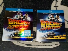 Back To the Future 25th Ann Trilogy NEW SEALED Blu Ray +Slipcover Free Shipping