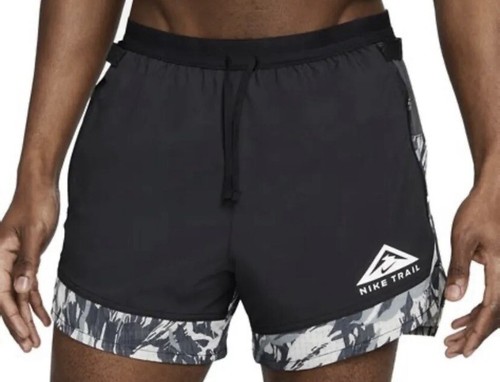 Nike Men’s XL Flex Stride 5" Dri-FIT Brief Lined Running Trail Shorts DM4652-010 - Picture 2 of 11