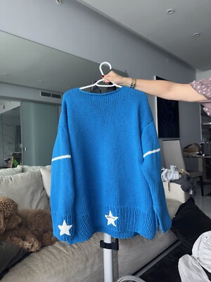 Rare Chrome Hearts Blue Star Sweater | eBay