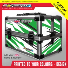 Senzo Tool Box Graphics Kart Decals Senzo Toolbox Sticker Kit